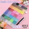 40000Pcs 40 Colors Jelly Rhinestones for Bedazzling, 3mm Multicolor Resin Flatback Gems for Diamond Art, Bedazzler Kit with 3Pcs 10ml B7000 Jewelry Glue for Bedazzle Thing Crafting Book Nail Art